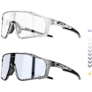 Lunette De Cyclisme Photochromique Homme Femme Tr90 Cadre Lunette V&eacute;lo Vtt Protection Uv400 Lunette De Soleil Pour V&eacute;lo P&ecirc;che Course Conduite P&ecirc;che Ski K76[Z1462] - Neuf