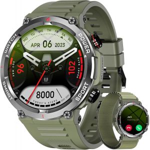 Montre De Fitness 1,39 Pouces Pour Hommes Et Femmes Avec Saturation En Oxygène Du Sang Et Surveillance Du Sommeil, 100 Modes Sportifs, Étanchéité Ip68 (Disponible Pour Ios Et Android). - Neuf