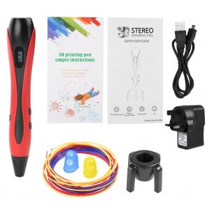 Stylo de dessin pour impression 3D, modelisation, filament ABS et PLA, ensemble d'outils pour imprimante 110-250 V (#09) - Neuf