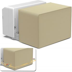 Housse Climatiseur Fenetre U Compatible Midea AC Fenetre U Universel 8000 10000 12000 BTU Materiau Lourd 600D Impermeable - Neuf