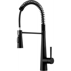 Robinet Cuisine Douchette, Mitigeur Cuisine avec 3 Modes de Pulvérisation, Mitigeur Evier Cuisine Pivotant à 360°, Robinetterie de Cuisine en Acier Inoxydable Froid & Chaud Disponible - Neuf