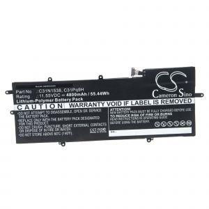 vhbw Batterie compatible avec Asus ZenBook Flip UX360UA-DQ150R, UX360UA-DS51T, UX360UAK ordinateur portable Notebook (4800mAh, 11.55V, Li-polym&egrave;re) - Neuf