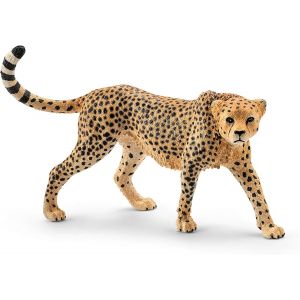 SANSH-schleich 14746 Guépard femelle, dès 3 ans, WILD LIFE - figurine, 3 x 10 x 7 cm, Noir - Neuf