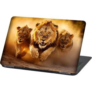 Couverture De Film Pour Ordinateur Portable : Film Adh&eacute;sif &Eacute;trange, Autocollant Pour Ordinateur Portable, Housse De Protection, Autocollant En Vinyle Autocollant, 13-14 Pouces, Lp109 Lion - Neuf