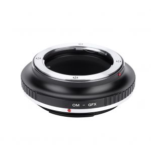 Bague d'adaptation d'objectif K&F Concept OM-GFX pour monture Olympus OM pour appareil photo plein format Fujifilm GFX - Neuf