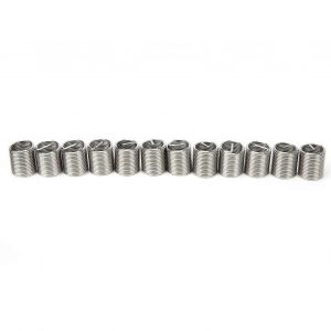 Kit de réparation de fixation d'inserts filetés en acier inoxydable M10x1x2D 50Pcs - Neuf