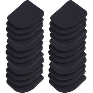 Lot de 24 coussinets anti-vibrations en EVA, tapis multifonctions anti-chocs, antidérapants, pour machine à laver, réfrigérateur, sèche-linge, tapis de course - Neuf