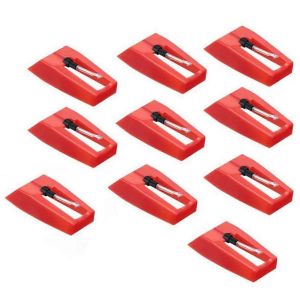 10 pcs vinyle tourne-disque aiguille pour tourne-disque pickup aiguilles - Neuf