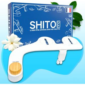 Toilette Japonaise Kit Bidet WC Japonais Complet Marque Fran&ccedil;aise Installation Facile Remplace votre Douchette WC &Eacute;conomique Hygi&eacute;nique & &Eacute;cologique 3 Modes - Neuf