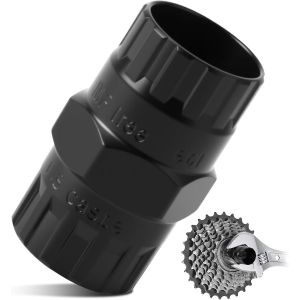 Subzonal-Outil 2-En-1 Démonte-Cassette Vélo, Compatible Shimano, 5-12 Vitesses, Démonte-Cassette, Retrait Frein À Roue Libre, Outil Vélo, Acier Traité Thermiquement - Neuf