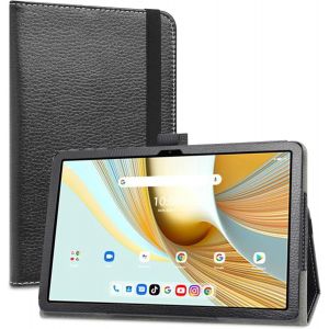 PU Cuir Etui et Pliable Stand Folio Coque pour UMIDIGI G3 Tab Ultra/foxxd c10/UMIDIGI G3 Tab/UMIDIGI G2 Tab/UMIDIGI G1 Tab/Vortex ZTAB10/Vortex T10M Pro 10.1 Pouces,Noir - Neuf