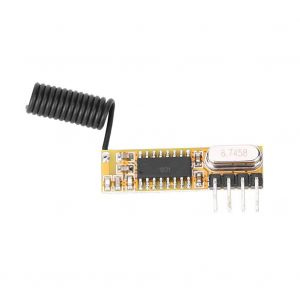 Module recepteur sans fil superheterodyne RF 433 MHz, accessoire DC5 V - Neuf