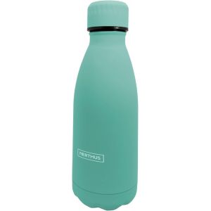 Fih 622 Flasque Double Paroi pour Chaud et Froid en Acier Inoxydable 1500 ML sans Bpa Bouchon Hermétique 18/8 Noir - Neuf