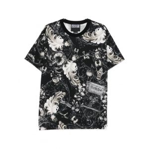 T-Shirt Noir Versace Jeans Couture - Neuf