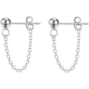 Kal-Boucles D'oreilles Pendantes En Argent Sterling 925 Pour Femme Et Fille - Neuf
