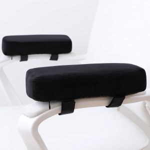 Ulteronixshop-5CM Coussins d'accoudoir de Chaise Extra &eacute;pais Oreiller de coude Soulagement de la Pression Chaise de Bureau Accoudoir de Chaise de Jeu avec Coussinets &agrave; m&eacute;moire de Forme - Neuf