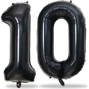 Grands Ballons Vert Sauge En Forme De Chiffre 30 ¿ 101,6 Cm ¿ Feuille D'Aluminium Olive 3 & 0 ¿ Auto-Gonflant ¿ Ballons Décoratifs De Fête Pour Femme ¿ 101,6 Cm - Neuf