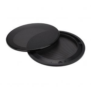 Housse De Protection En Maille De 5 Pouces, 2 PièCes, Couverture Sonore Pour Haut-Parleur, DéCoration (Noir + Noir) - Neuf