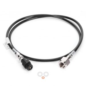 Hjlian Tuyau A Soda W21.8-14 1,5 M, Noir, Adaptateur De Remplissage De Bouteille De Co2, Accessoire Pour Machine A Soda - Neuf