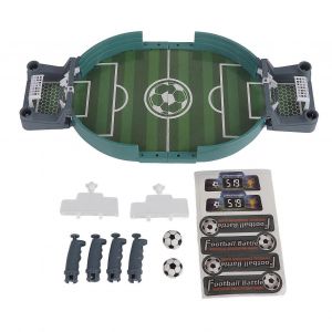Mini jeu de football de table ensemble Tables de baby-foot Baby-foot Tables de football Jeux de sport de compétition Jeu de société de bureau pour fête de famille - Neuf