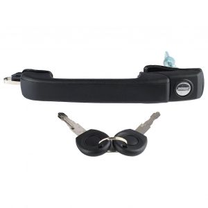 Poignée de porte extérieure 1H0837207 B C Avant Gauche Droite Poignée d'ouvre-porte applicable Pièces de rechange automatiques - Neuf