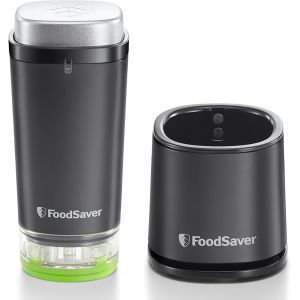 LETNERNY-Appareil De M Sous Vide Portatif Et Sans Fil | Avec Station De Chargement | Machine Sous Vide Alimentaire Avec 1 Récipient De Conservation Et 5 Sacs De Conservation À Glissière [Vs1199X] - Neuf
