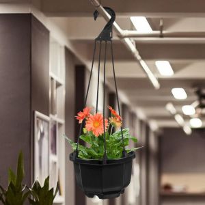 KALANKA-Lot de 5 crochets de suspension en plastique pour pot de fleurs pour intérieur et extérieur, faciles à installer pour balcon, jardin et espaces de vie - Neuf