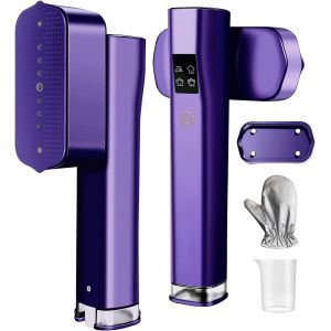 MEVRONISSHOP-D&eacute;froisseur Vapeur Portable pour V&ecirc;tements avec Chauffage Rapide en 15 Secondes, 2 en 1 pour les Voyages et la Maison - Neuf