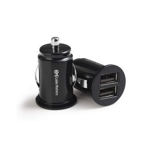 CMJAAGUR-Paquet De 2 Chargeur Allume Cigare Usb Rapide Double Usb 4.8A 24W Encastrable, Chargeur Voiture Allume Cigare Compact Mini Pour Smartphones Et Tablettes[M2307] - Neuf