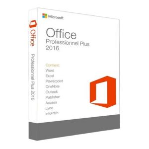 Office 2016 Pro Plus - Windows - 1 Pc - Licence &Agrave; Vie Sans Abonnement - Neuf
