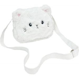 RFCBC-Sac à bandoulière Princesse Sac à Bandoulière En Peluche Pour Filles et enfants Sac à Bandoulière Réglable De Dessin Animé Sac à Main Mignon Blanc Pour Filles Femmes Blanc 19 x 15 x 5 cm - Neuf