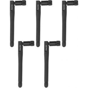 5pcs 433M Antenne de Transmission sans Fil Portable Antenne Pliable Antenne TV Intérieure Extérieure Antenne Omnidirectionnelle à Gain élevé Antenne de Mâle SMA - Neuf