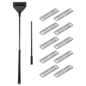 Aquarium Algues Grattoir Aquarium Nettoyeur Aquarium Entretien Nettoyeur De Vitres Grattoir Avec Tige D'extension Et 10 - Neuf