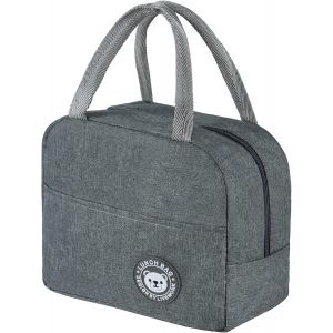 Sac isotherme 6 L pour déjeuner au bureau, petite boîte à lunch, mini sac isotherme étanche pour pique-nique étudiant au bureau - Neuf