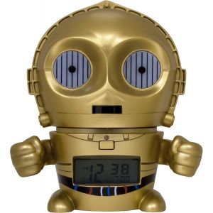 Copf-Réveil Veilleuse C3po Star Wars 2021418 Avec Son Caractéristique Pour Enfant - Neuf