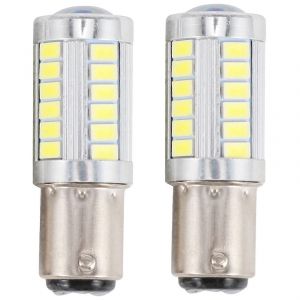 Super Bright Led 1157 Ampoule LED P21 / 5W BAY15D Ampoules LED avec chipsets 33SMD 5730 pour frein,virage,stationnement,feux de recul et de recul,blanc (Se - Neuf