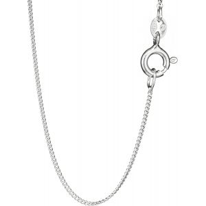 Kal-Collier 80cm Très Mince Panzer Collier En Argent 925 0,8mm Large Chaîne D'argent 4108 - Neuf