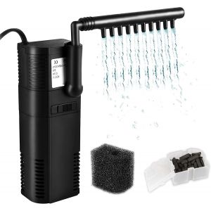 6w 450 L/H Filtre Intérieur Filtre Interne Aquarium Pompe Filtre Pompe - Neuf