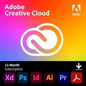 Acc Suite All Apps - Creative Cloud - 1 An Pc/Mac - Neuf