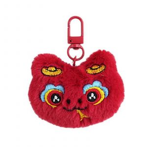 Leichter En Peluche-Schluesselanhaenger Léger En Peluche Trousseau D'ornement, Portables Support Voiture Pour Les Enfants, Le Serpent De Sac De Charme - Neuf