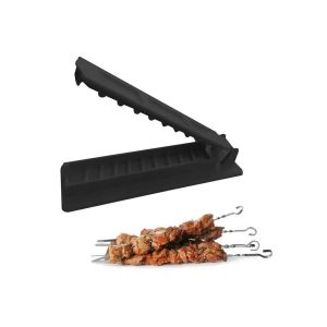 Appareil &agrave; brochettes pour kebabs de b?uf et l&eacute;gumes, facile &agrave; utiliser pour le barbecue, compatible lave-vaisselle, en ABS. - Neuf