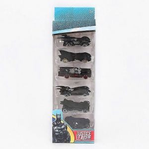 HOT Cars 6pcs/set Avengers Infinity War Alloy Cars Set Truck Model Car 1:64 Fast and Furious Diecast Cars Children's toy gifts Toy Cars-boîte noire de Batman - Neuf