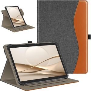Coque Universelle Pour Tablette 10 Pouces (9""-10.4"" /10.5"" /10.9"" /11""),Coque Rotative &Agrave; 360&deg; Pour Tablette Teclast,Blackview,Yestel,Yotopt,Oscal Etc,Gris Fonc&eacute; - Neuf
