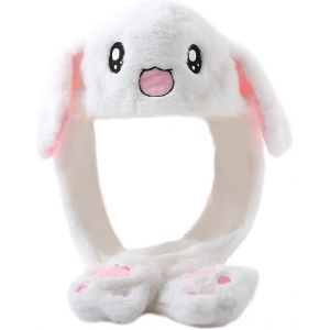 Chapeau de lapin, un chapeau, un cavalier, un chapeau de lapin avec des oreilles mobiles Anima - Neuf
