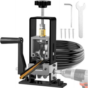 Ulteronixshop-Denudeuse de Cable Electrique D&eacute;nuder Manuelle, Machine &agrave; d&eacute;nuder manuelle Manivelle &agrave; D&eacute;nuder Fils 1-25 mm Machine a Denuder Cuivre Outil &agrave; D&eacute;nuder D&eacute;chets C&acirc;bles pour Recyclage Des Fi - Neuf