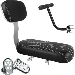 Siège Arrière Accessoires De Vélo - Siège Sécurité Pour Enfant Chaise Accoudoirs Repose-Pied De Porte-Bébé Vélo Siège Arrière Enfant Coussin D'assise (Set-3) - Neuf
