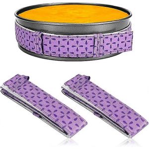 Bandes De Gâteau,2 Bandes De Cuisson,Ruban De Cuisson En Coton Épais,Super Absorbant - Neuf