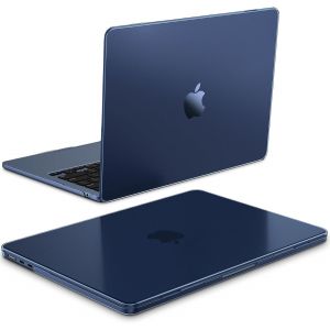 acdsgd-Coque Compatible avec MacBook Air 13.6 Pouces M4 M3 M2 (2025/2024/2022, A3240/A3113/A2681) -Couleur Am&eacute;lior&eacute;e Coque Ultra-Fine L&eacute;g&egrave;re Etui Anti-Empreinte Digitale, Minuit Mate - Neuf