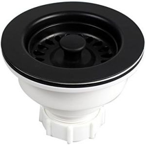 JGD-- Bride (114 mm) pour bonde avec panier d'&eacute;vacuation de 3,8 cm - Pour &eacute;vier de cuisine - Neuf