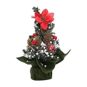 Joyeux Noël Arbre Chambre Bureau Décoration Jouet Poupée Cadeau Bureau Maison Enfants - Neuf